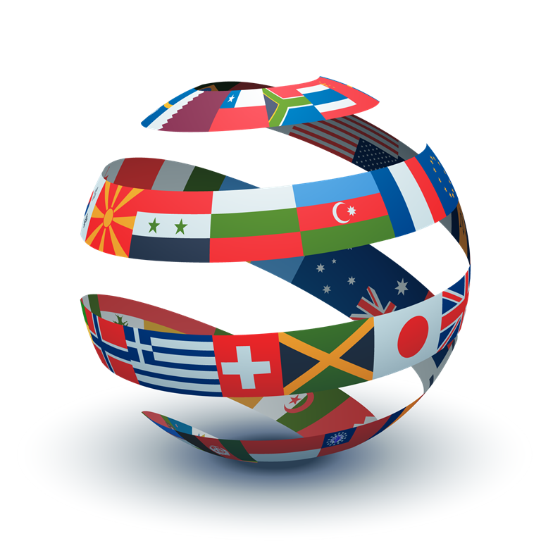 sphere-of-flags